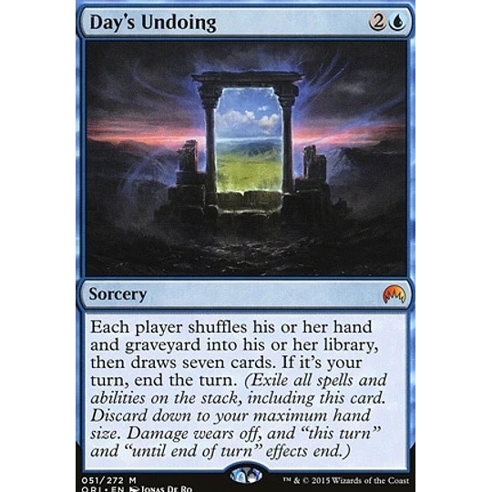 Day's Undoing - Magic Origins (español)
