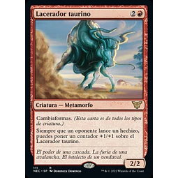 Taurean Mauler (Kamigawa: Neon Dynasty Commander) - Mystery Booster/The List (ingles)