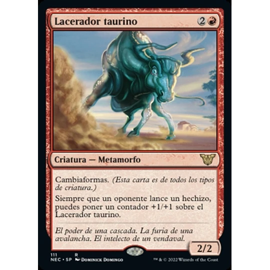 Taurean Mauler (Kamigawa: Neon Dynasty Commander) - Mystery Booster/The List (ingles)