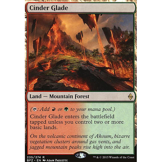 Cinder Glade - PLAYSET (x4)