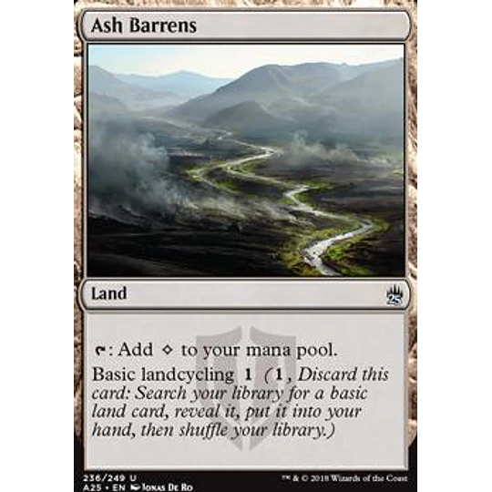 Ash Barrens - PLAYSET (x4)