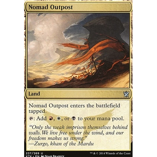 Nomad Outpost - PLAYSET (x4)