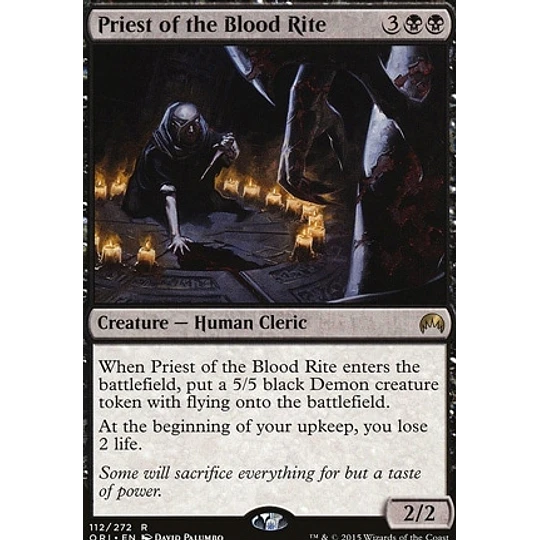 Priest of the Blood Rite - PLAYSET (x4)