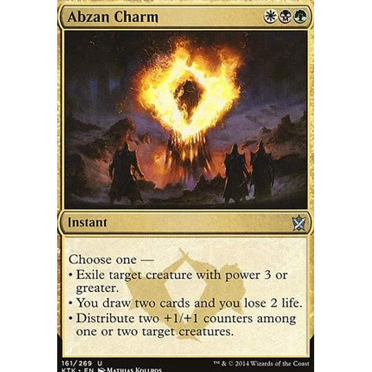 Abzan Charm - PLAYSET (x4)