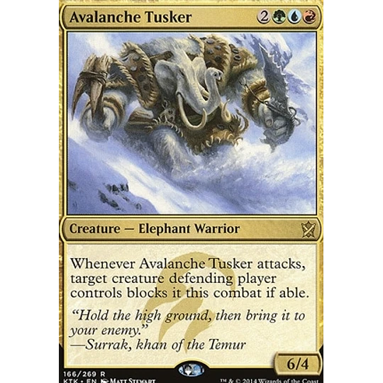 Avalanche Tusker - PLAYSET (x4)