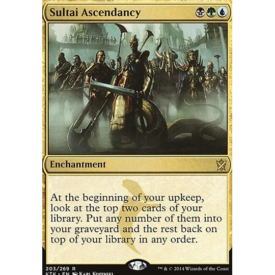 Sultai Ascendancy - PLAYSET (x4)