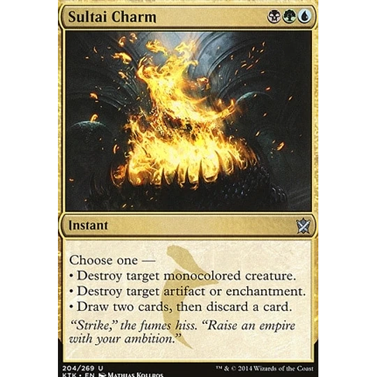 Sultai Charm - PLAYSET (x4)