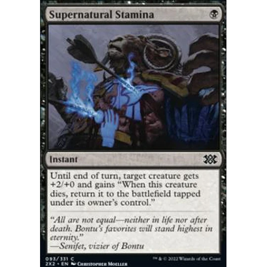 Supernatural Stamina - PLAYSET (x4)