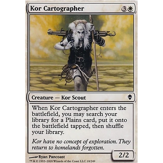 Kor Cartographer - PLAYSET (x4)