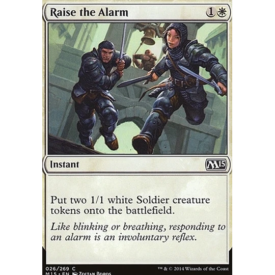 Raise the Alarm - PLAYSET (x4)