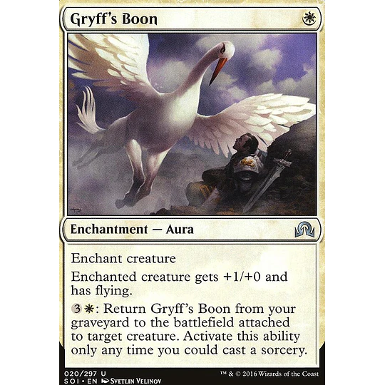 Gryff's Boon - PLAYSET (x4)