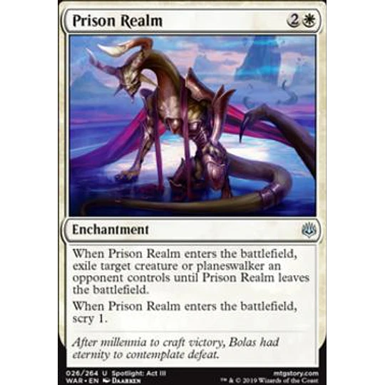 Prison Realm - PLAYSET (x4)