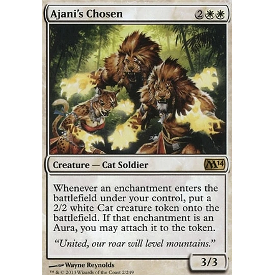 Ajani's Chosen - PLAYSET (x4)