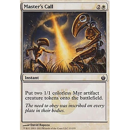 Master's Call - PLAYSET (x4)