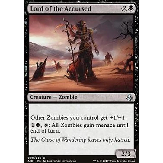 PLAYSET - Lord of the Accursed (x4)