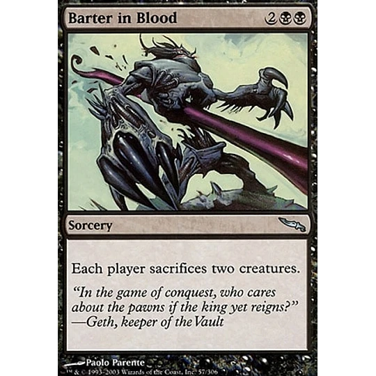 PLAYSET - Barter in Blood (x4)
