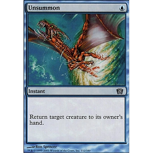 PLAYSET - Unsummon (x4)