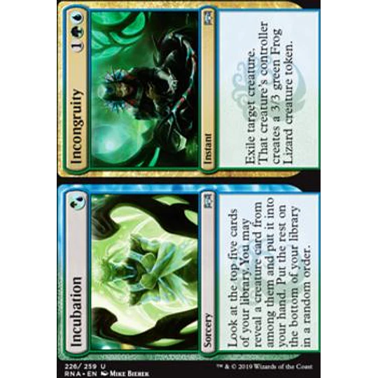 PLAYSET - Incubation // Incongruity (x4)