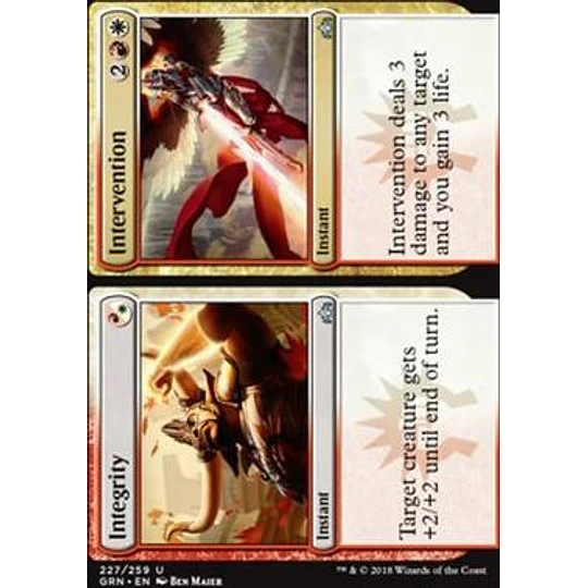 PLAYSET - Integrity // Intervention (x4)
