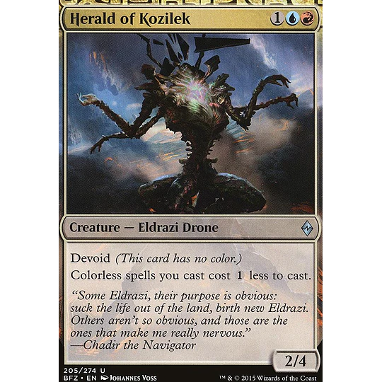 PLAYSET - Herald of Kozilek (x4)