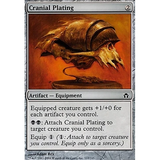 PLAYSET - Cranial Plating (x4)