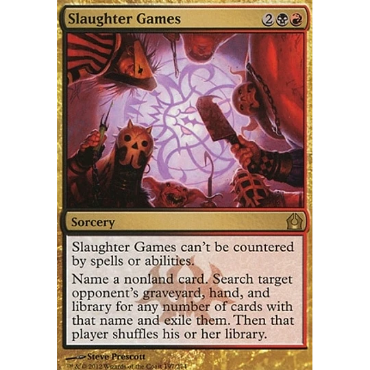 PLAYSET - Slaughter Games (x4)