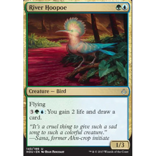 PLAYSET - River Hoopoe (x4)
