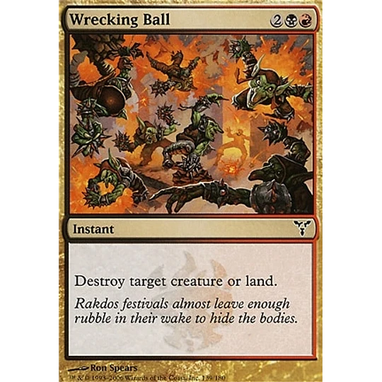 PLAYSET - Wrecking Ball (x4)