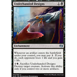 PLAYSET - Underhanded Designs (x4)