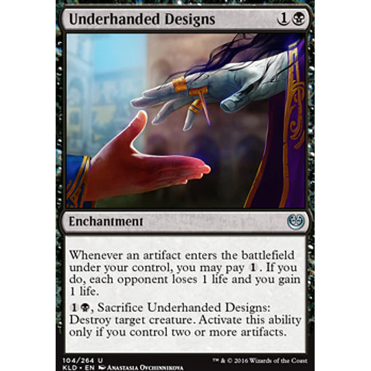 PLAYSET - Underhanded Designs (x4)
