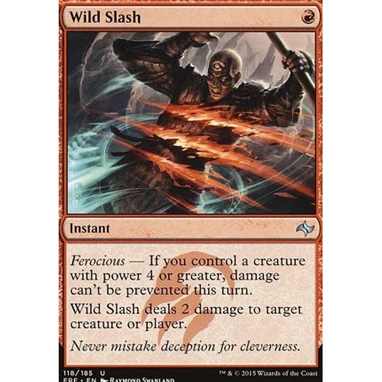 PLAYSET - Wild Slash (x4)