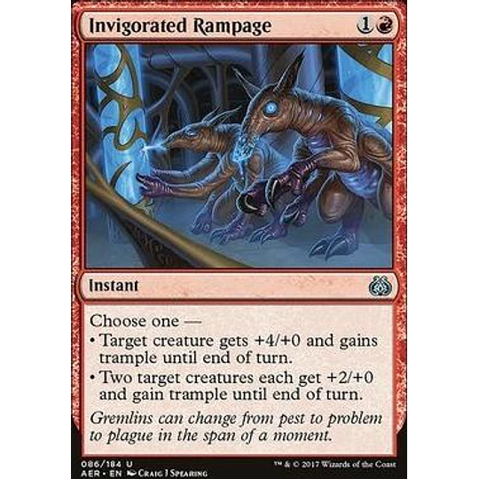 PLAYSET - Invigorated Rampage (x4)