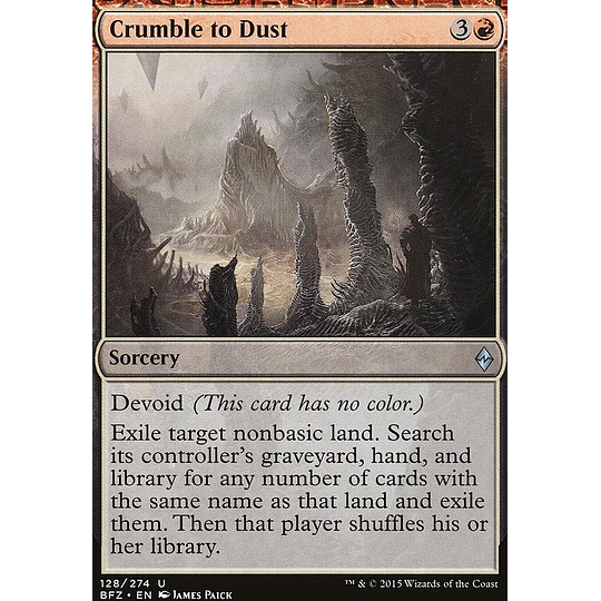 PLAYSET - Crumble to Dust (x4)