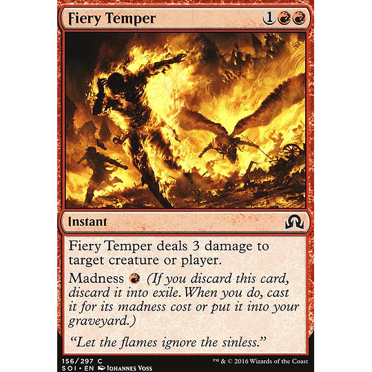 Fiery Temper - PLAYSET (x4)
