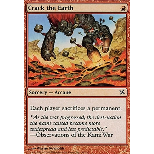 Crack the Earth - PLAYSET (x4)