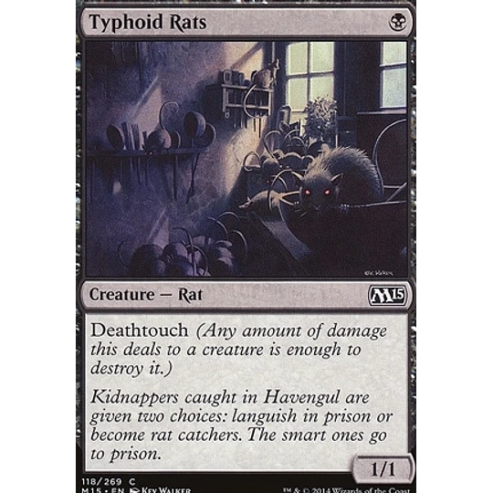 Typhoid Rats - PLAYSET (x4)