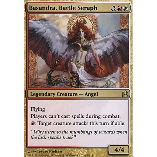 Basandra, Battle Seraph - Commander (ingles)