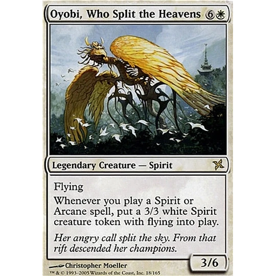 Oyobi, Who Split the Heavens - Betrayers of Kamigawa (español)