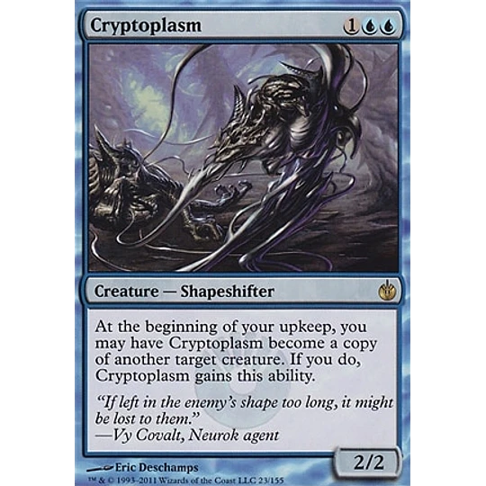 Cryptoplasm - Mirrodin Besieged (español)