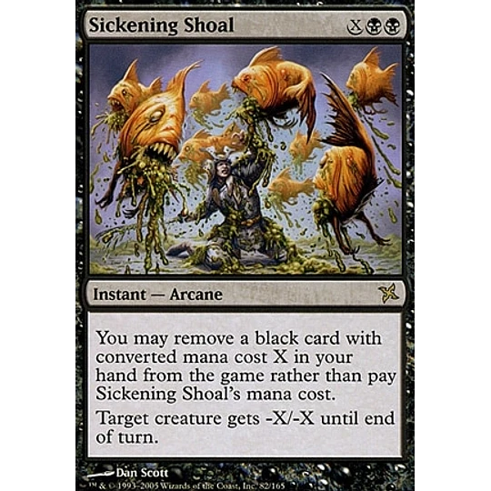 Sickening Shoal - Betrayers of Kamigawa (español)