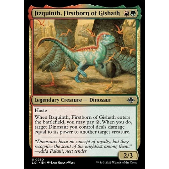 Itzquinth, Firstborn of Gishath - PLAYSET (x4)