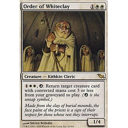 Order of Whiteclay - Shadowmoor (español)