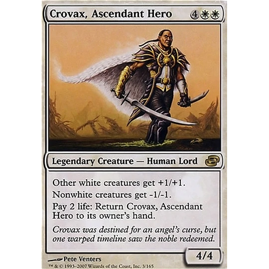 Crovax, Ascendant Hero - Planar Chaos (español)