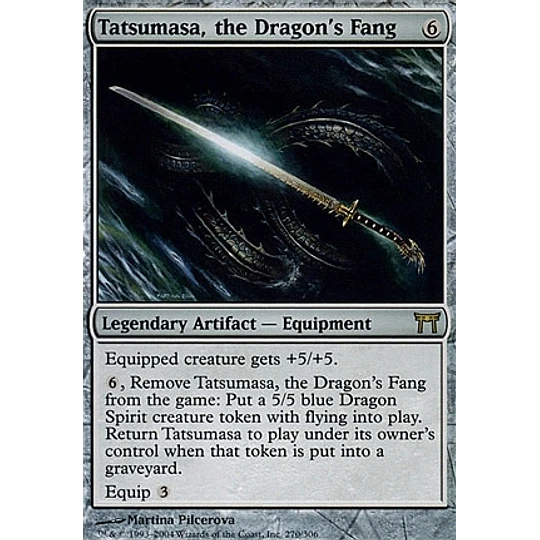 Tatsumasa, the Dragon's Fang - Champions of Kamigawa (español)