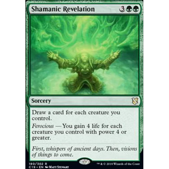 Shamanic Revelation - Commander 2019 (ingles)