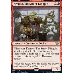 Krenko, Tin Street Kingpin - Kamigawa: Neon Dynasty Commander Decks (ingles)