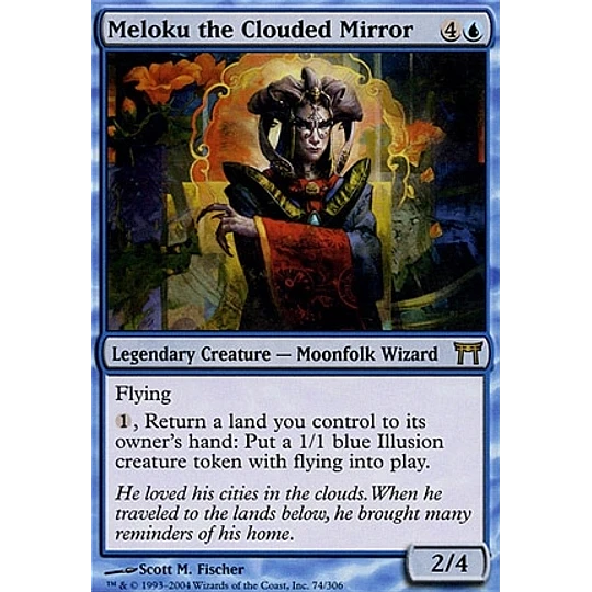 Meloku the Clouded Mirror - Champions of Kamigawa (español)