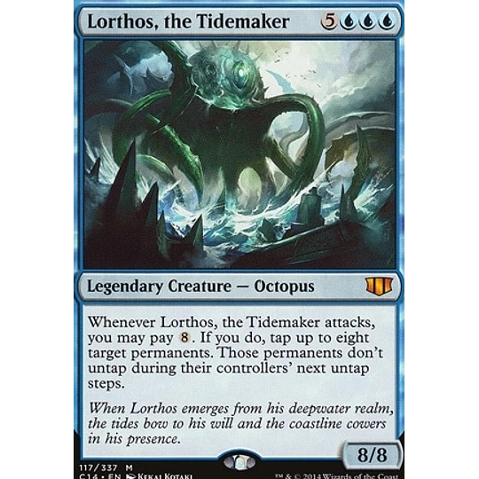 Lorthos, the Tidemaker - Commander 2014 (ingles)