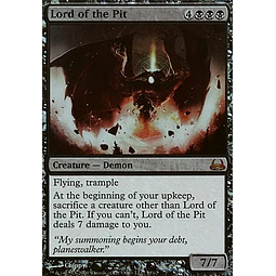 Lord of the Pit (Foil) - Duel Decks: Divine Vs. Demonic (ingles)