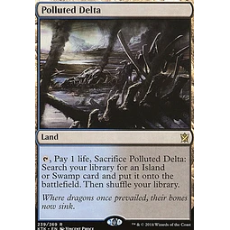 Polluted Delta - Khans of Tarkir (ingles)